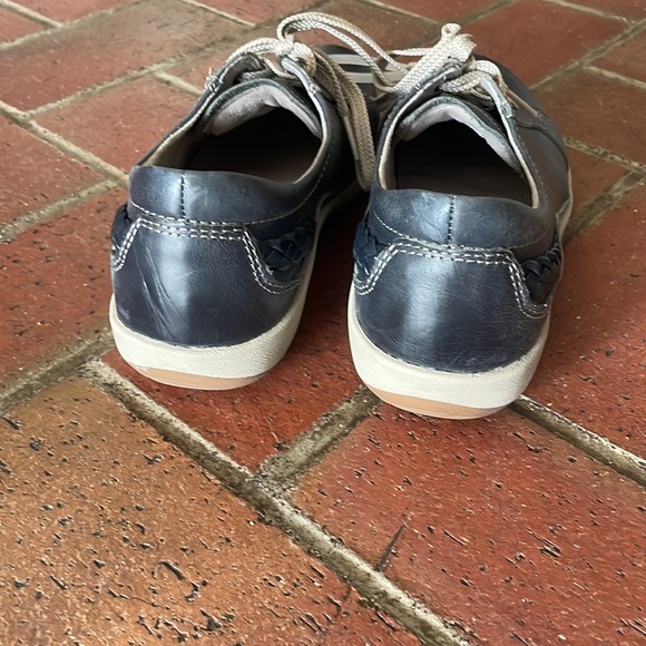 WOMEN'S AETREX DANA LACE UP OXFORD | NAVY - Picture 5 of 8